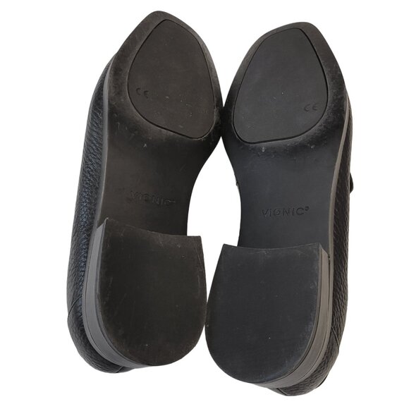 Vionic Sellah Pebbled Leather Loafers - Picture 8 of 10